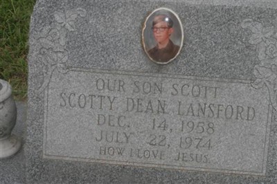 Scott Dean "Scotty" Lansford on Sysoon