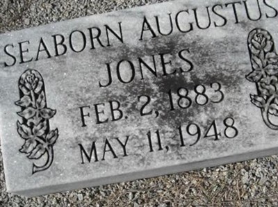 Seaborn Augustus Jones on Sysoon