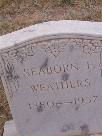 Seaborn F Weathers on Sysoon