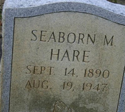 Seaborn M. Hare on Sysoon