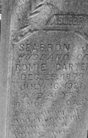 Seabron Jenkins Carter on Sysoon