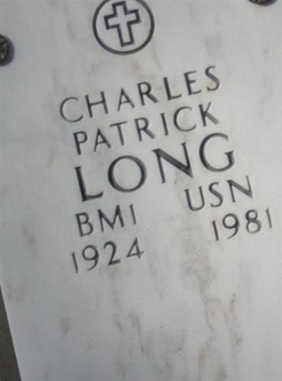 Seaman Charles Patrick Long on Sysoon
