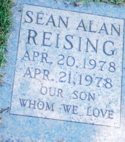 Sean Alan Reising on Sysoon