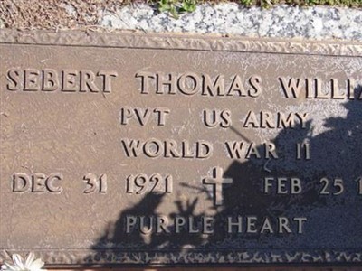 Sebert Thomas Williams on Sysoon