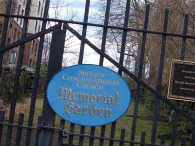 Second Congregational Church Memorial Garden on Sysoon