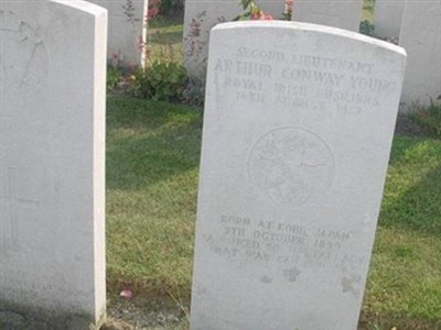 Second Lieutenant Arthur Conway Young on Sysoon