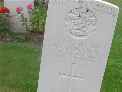 Second Lieutenant H F Gough on Sysoon