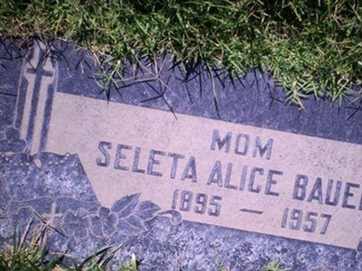 Seleta Alice Pruitt Bauer on Sysoon