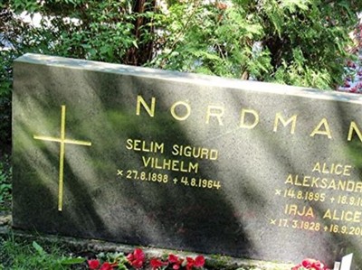 Selim Sigurd Nordman on Sysoon