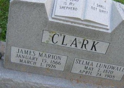 Selma Lundwall Clark on Sysoon
