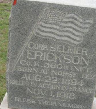 Corp Selmer J Erickson on Sysoon