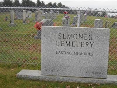 Semones Cemetery on Sysoon