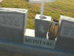 Sendy J. McIntyre on Sysoon