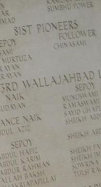 Sepoy Abdullah Sheikh on Sysoon