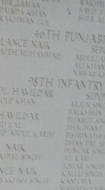 Sepoy Khan Ali on Sysoon