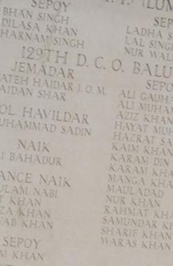 Sepoy Khan Samundar on Sysoon