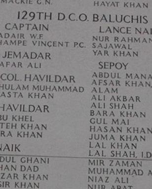 Sepoy Lal Khan on Sysoon