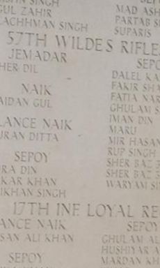 Sepoy Shah Fakir on Sysoon