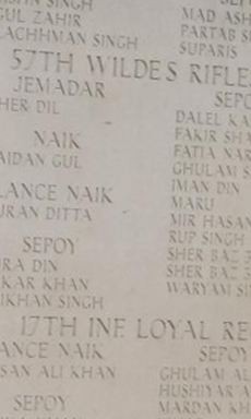 Sepoy Shah Fakir on Sysoon