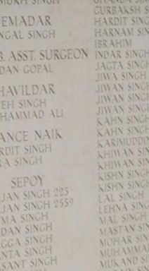 Sepoy Singh Atma on Sysoon