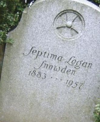 Septima Logan Snowden on Sysoon