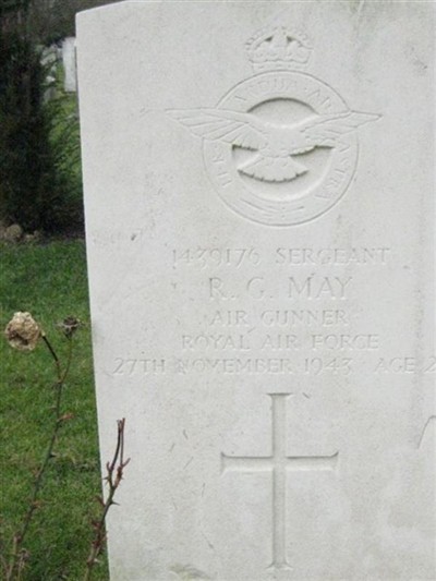 Sergeant ( Air Gnr. ) Ronald May on Sysoon