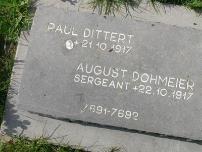 Sergeant August Dohmeier on Sysoon