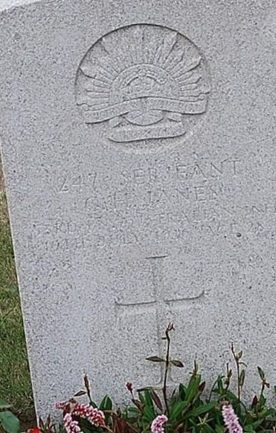 Sergeant Charles Henry Janes on Sysoon