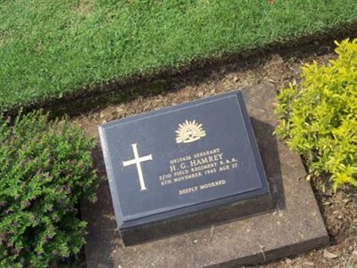 Sergeant Harold George Hamrey on Sysoon