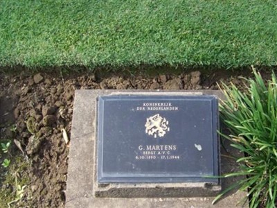 Sergt A.V.C. Gerrit Martens on Sysoon