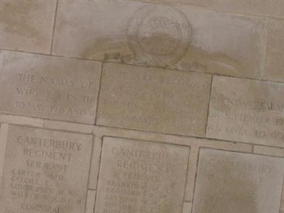 Serjeant Llewellyn Allott Caygill on Sysoon