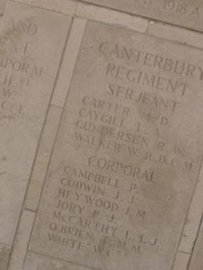 Serjeant Llewellyn Allott Caygill on Sysoon