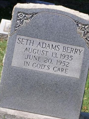 Seth Adams Berry on Sysoon