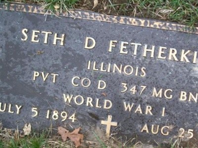 Seth D. Fetherkile on Sysoon