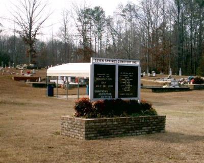 Seven Springs Cemetery on Sysoon