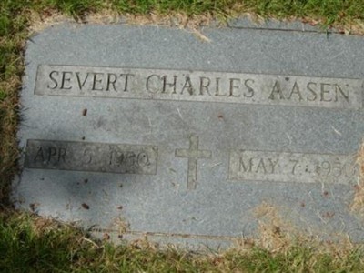 Severt Charles Aasen on Sysoon