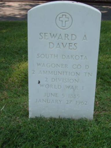 Seward A Daves on Sysoon