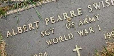 Sgt Albert Pearre Swisher on Sysoon