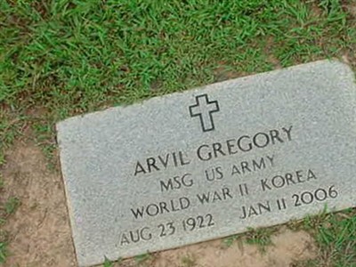 Sgt Arvil Gregory on Sysoon