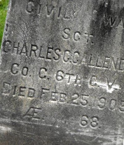 Sgt Charles G Callender on Sysoon