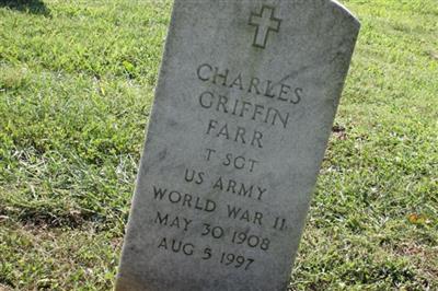 Sgt Charles Griffin Farr on Sysoon