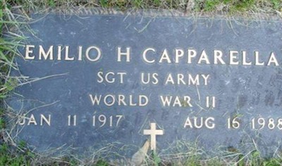 Sgt Emilio H. Capparella on Sysoon
