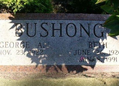 Sgt George Arden Bushong on Sysoon