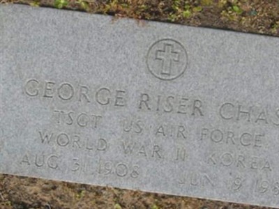 Sgt George Riser Chase on Sysoon