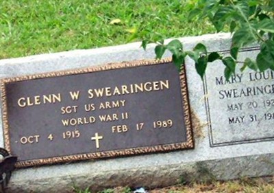 Sgt Glenn W. Swearingen on Sysoon