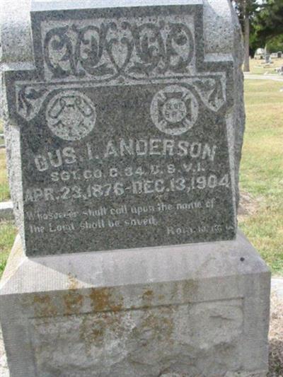 Sgt Gus I. Anderson on Sysoon