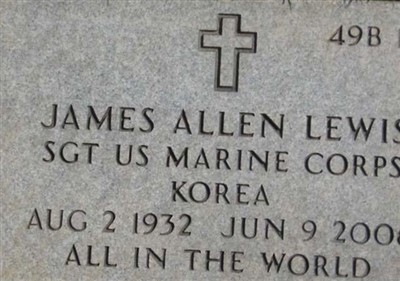 Sgt James Allen Lewis on Sysoon