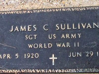 SGT James C Sullivan on Sysoon