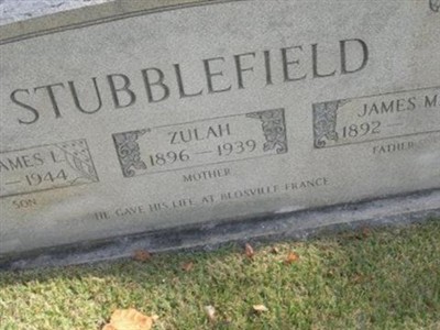 Sgt James L. Stubblefield on Sysoon