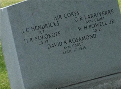 Sgt John C. Hendricks on Sysoon